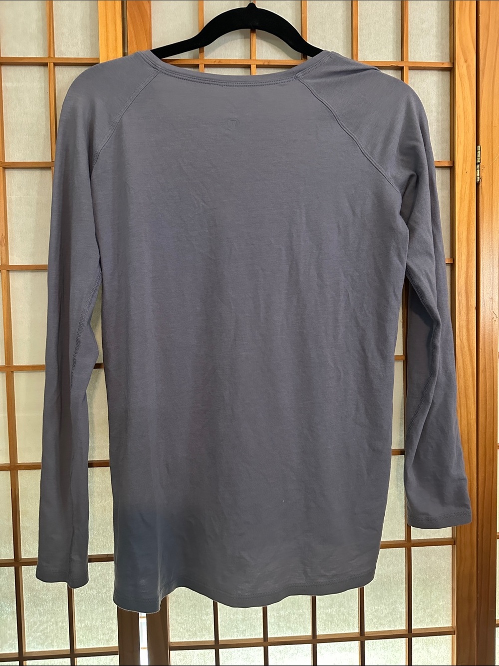 lululemon athletica Long Sleeve Tee in light pupre